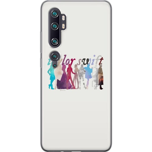 Xiaomi Mi Note 10 Pro Gennemsigtig cover Taylor Swift