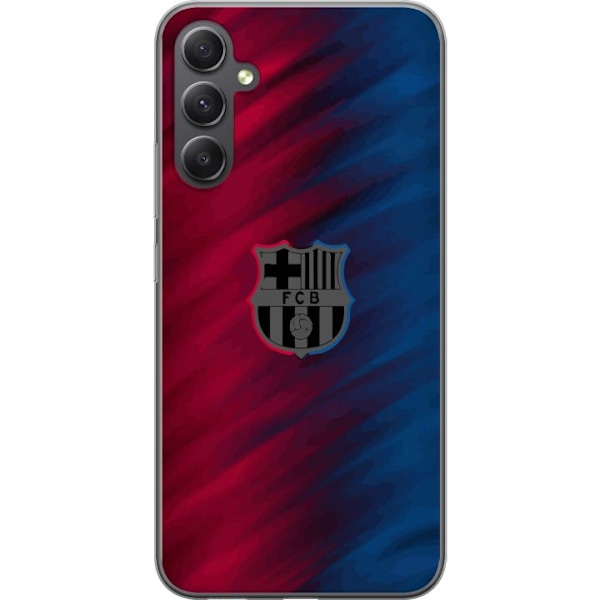 Samsung Galaxy A35 Gennemsigtig cover FC Barcelona