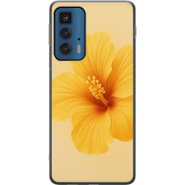 Motorola Edge 20 Pro Läpinäkyvä kuori Lemon Zing