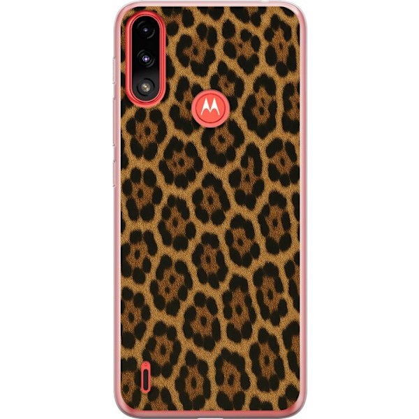 Motorola Moto E7 Power Genomskinligt Skal PredaDots