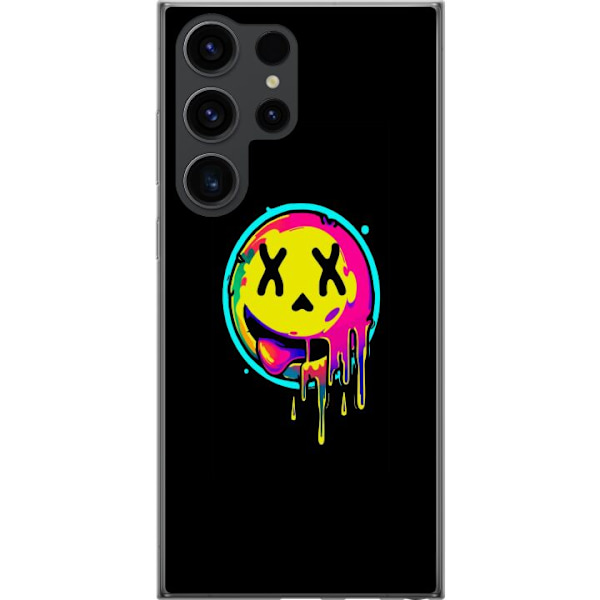 Samsung Galaxy S24 Ultra Gennemsigtig cover Smil