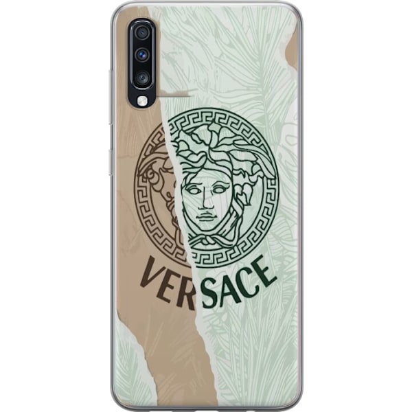 Samsung Galaxy A70 Genomskinligt Skal Versace