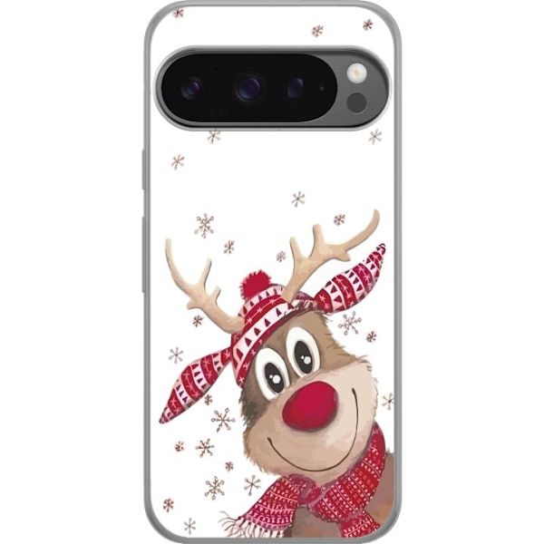 Google Pixel 9 Pro XL Läpinäkyvä kuori Poro Risto Rudolf