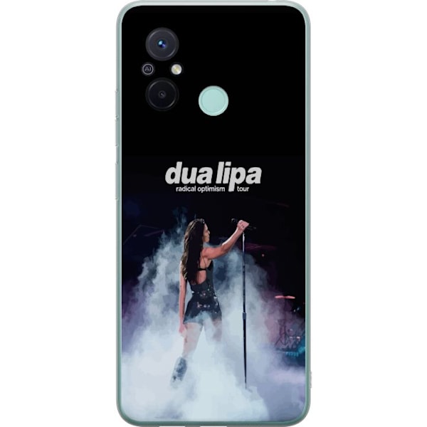 Xiaomi Redmi 12C Gjennomsiktig deksel Dua Lipa – Signature Looks & Vibes
