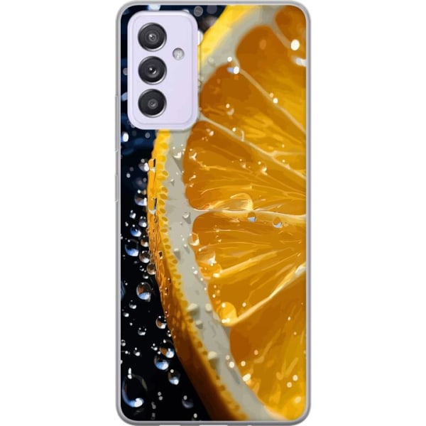 Samsung Galaxy A82 5G Gennemsigtig cover Appelsin
