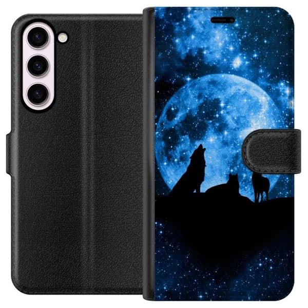 Kompatibelt Plånboksfodral till Samsung Galaxy S23+ Varg