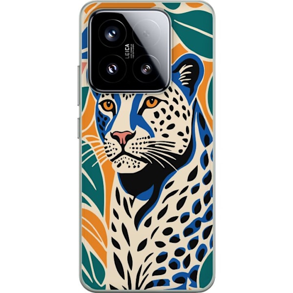 Xiaomi 15 Genomskinligt Skal Majestic Leopard