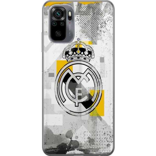 Xiaomi Redmi Note 10S Gennemsigtig cover Real Madrid