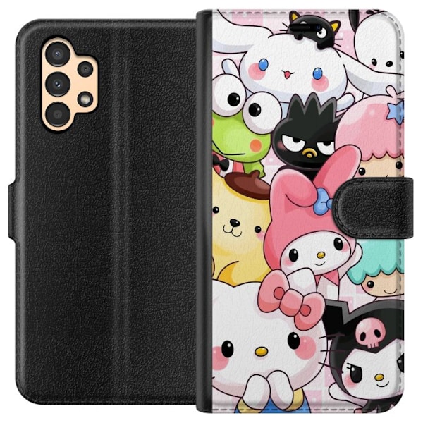 Samsung Galaxy A13 Lompakkokotelo Kawaii Sanrio Crew