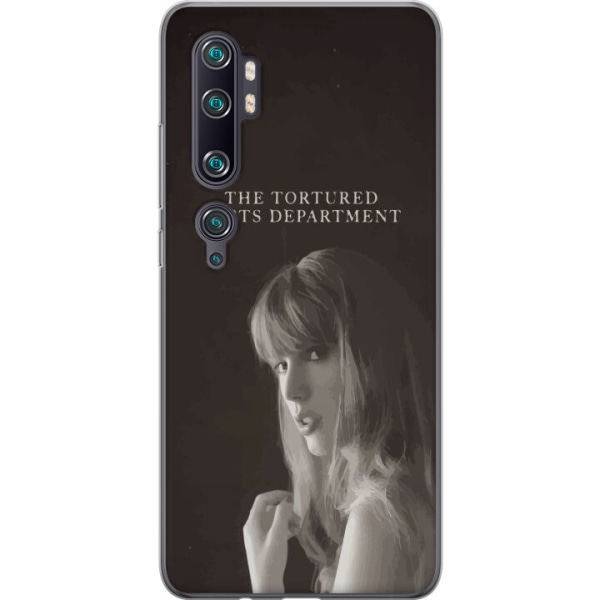 Xiaomi Mi Note 10 Pro Gennemsigtig cover Taylor Swift