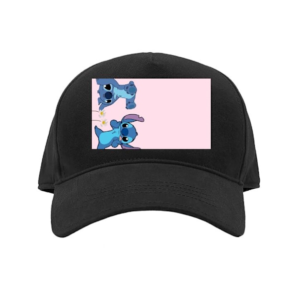 Keps för Vuxen | Klassisk Justerbar Keps Stitch Skratt & Bus svart Vuxen