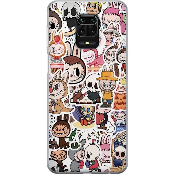 Xiaomi Redmi Note 9S Genomskinligt Skal Labubu All-Stars – P