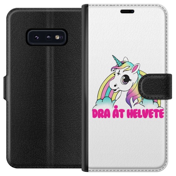 Samsung Galaxy S10e Lommeboketui Unicorn