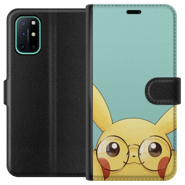 OnePlus 8T Lompakkokotelo Pikachu lasit