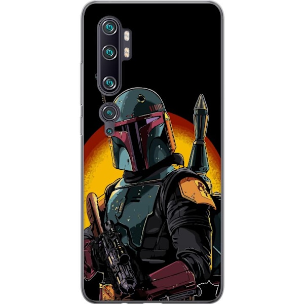 Xiaomi Mi Note 10 Pro Gennemsigtig cover The Mandalorian