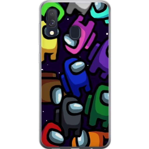Samsung Galaxy A40 Cover / Mobilcover - Among Us