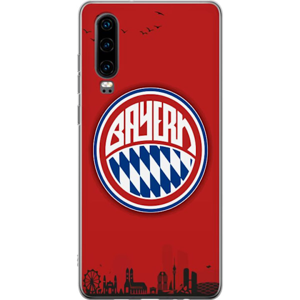 Huawei P30 Genomskinligt Skal FC Bayern Munich