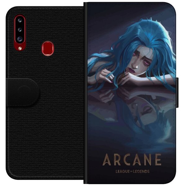 Samsung Galaxy A20s Plånboksfodral Arcane, League of Legends