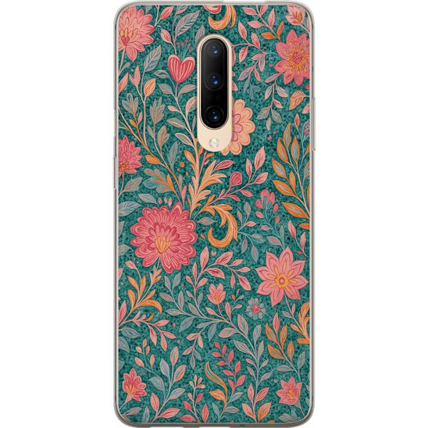 OnePlus 7 Pro Gennemsigtig cover Floral Dream