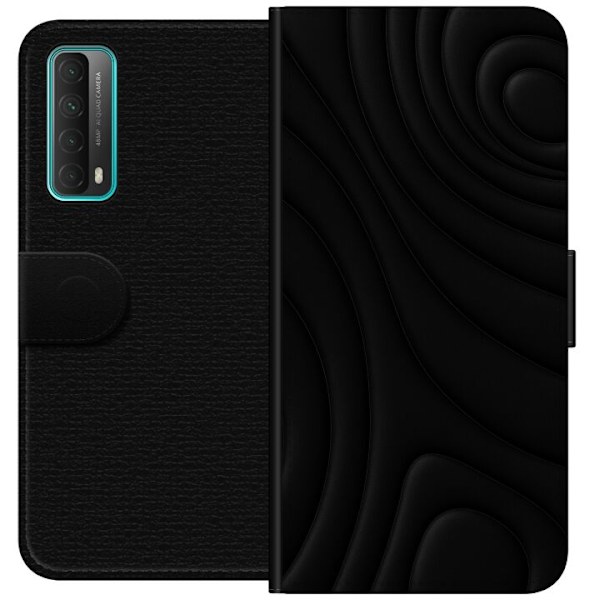 Huawei P smart 2021 Lompakkokotelo Tummat Aallot