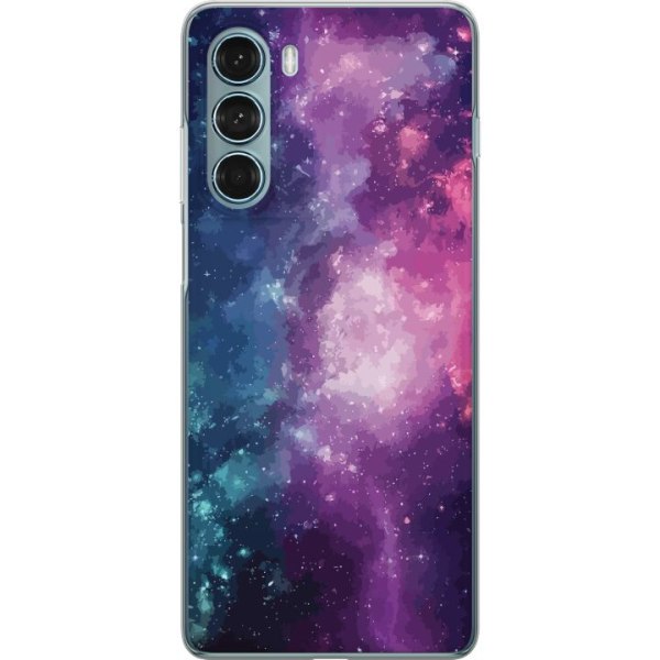 Motorola Moto G200 5G Läpinäkyvä kuori Nebula