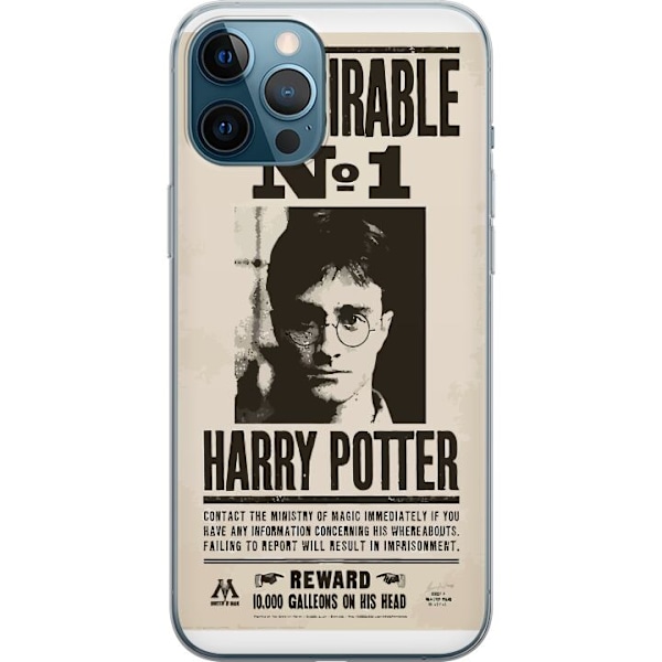 Apple iPhone 12 Pro Max Genomskinligt Skal Harry Potter