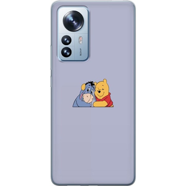 Xiaomi 12 Pro Gennemsigtig cover Nalle Puh og Æsel