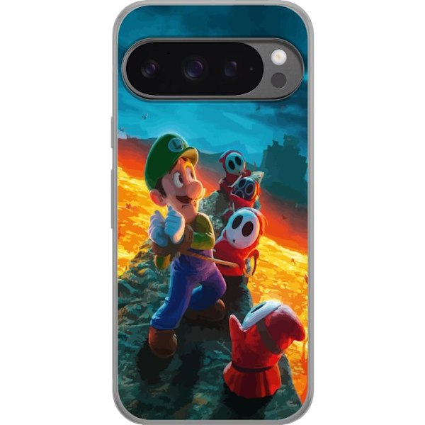 Google Pixel 9 Pro XL Gennemsigtig cover Super Mario Bros