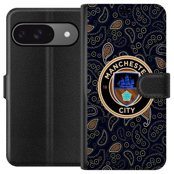 Google Pixel 9 Pro Tegnebogsetui Manchester City