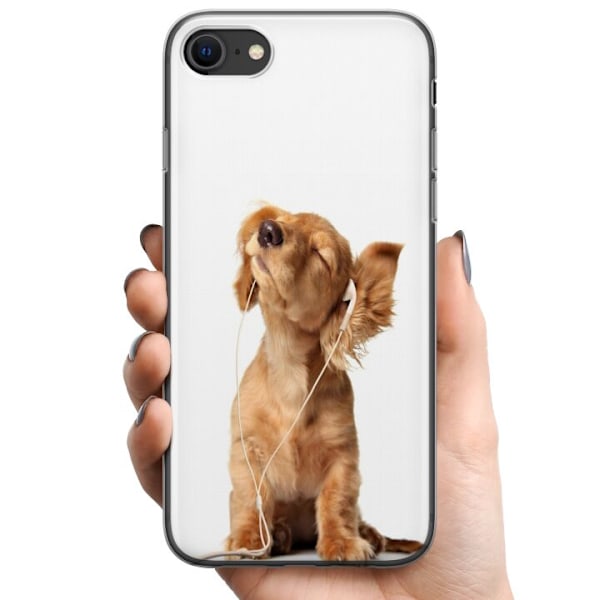 Kompatibelt Mobildeksel til Apple iPhone 8 Hund