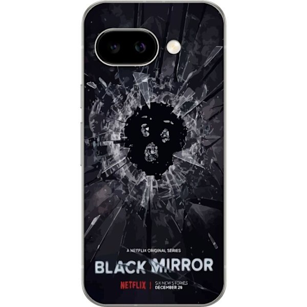 Google Pixel 9a Gennemsigtig cover Black Mirror Sci-Fi Netflix
