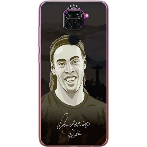 Xiaomi Redmi Note 9 Läpinäkyvä kuori Ronaldinho