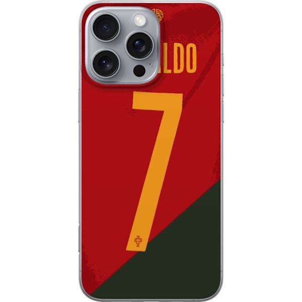 Apple iPhone 16 Pro Max Gennemsigtig cover Ronaldo