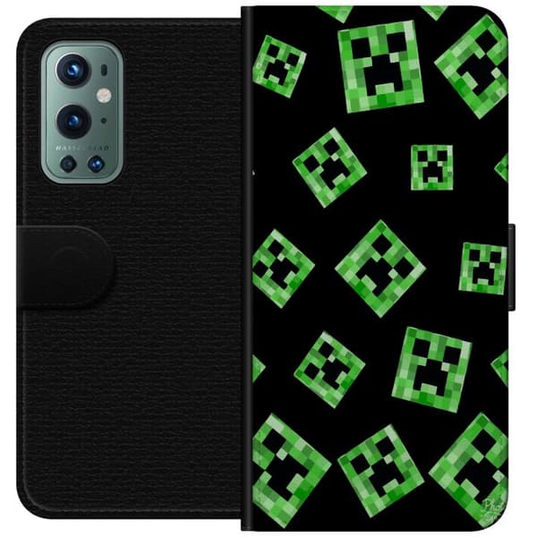 Yhteensopiva Lompakkokotelo OnePlus 9 Pro Minecraft