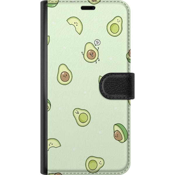 Xiaomi Redmi 12C Lompakkokotelo Avokado Kuviointi