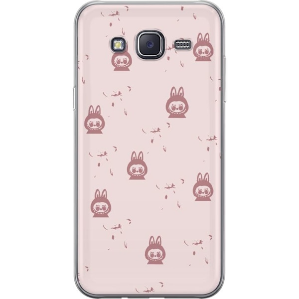 Samsung Galaxy J5 Genomskinligt Skal Labubu Neon Pop – Neonf