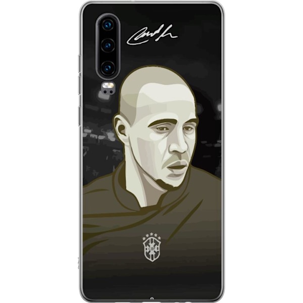 Huawei P30 Genomskinligt Skal Roberto Carlos