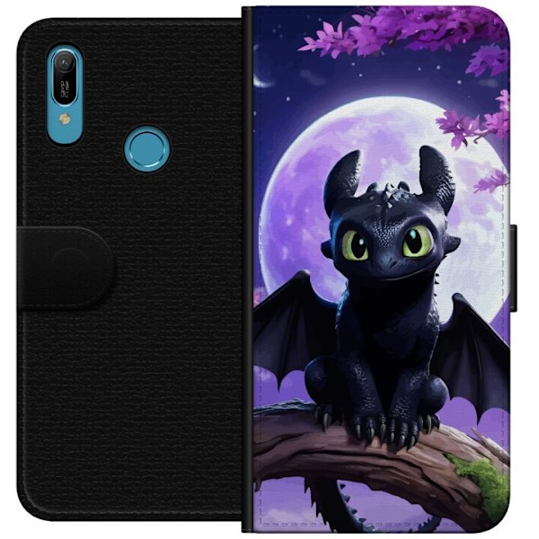 Huawei Y6 (2019) Tegnebogsetui Dragetræneren