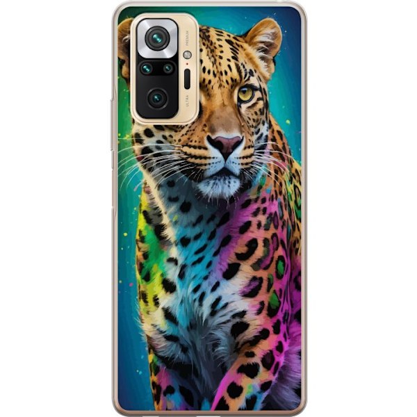 Xiaomi Redmi Note 10 Pro Läpinäkyvä kuori Leopard