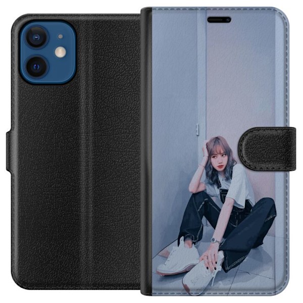 Apple iPhone 12 mini Lompakkokotelo Lisa from Blackpink – K-