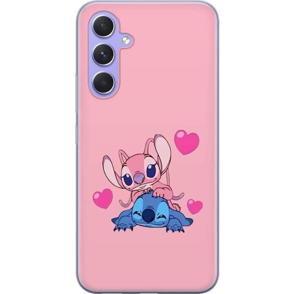 Kompatibelt Mobildeksel til Samsung Galaxy A54 Valentinsdag Stitch