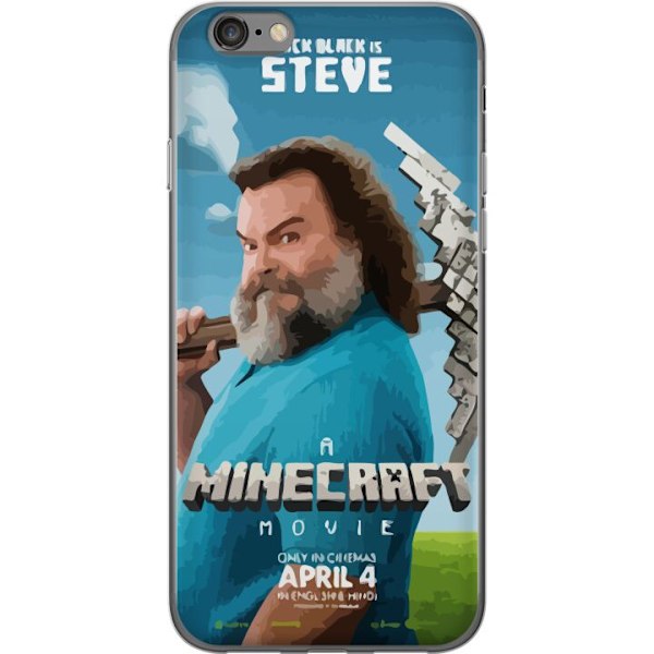 Apple iPhone 6 Gennemsigtig cover En Minecraft-film