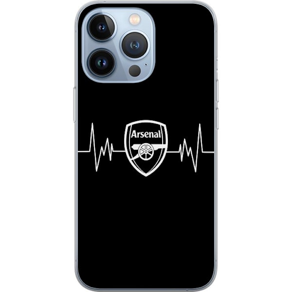 Apple iPhone 13 Pro Läpinäkyvä kuori Arsenal