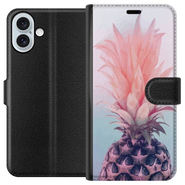 Apple iPhone 16 Plus Tegnebogsetui Ananas