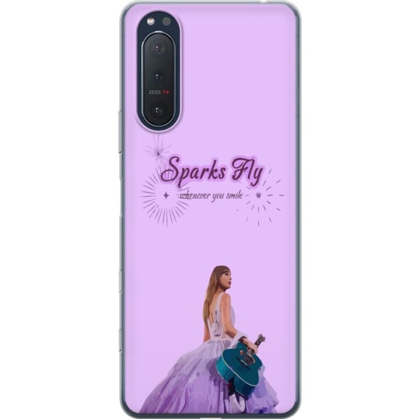 Sony Xperia 5 II Gennemsigtig cover Taylor Swift - Sparks Fly