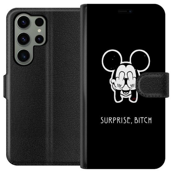 Samsung Galaxy S23 Ultra Tegnebogsetui Mickey Mouse