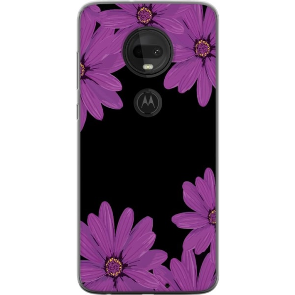 Motorola Moto G7 Gennemsigtig cover Blomsterarrangement