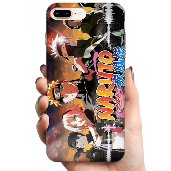 Apple iPhone 7 Plus TPU Mobilcover Naruto