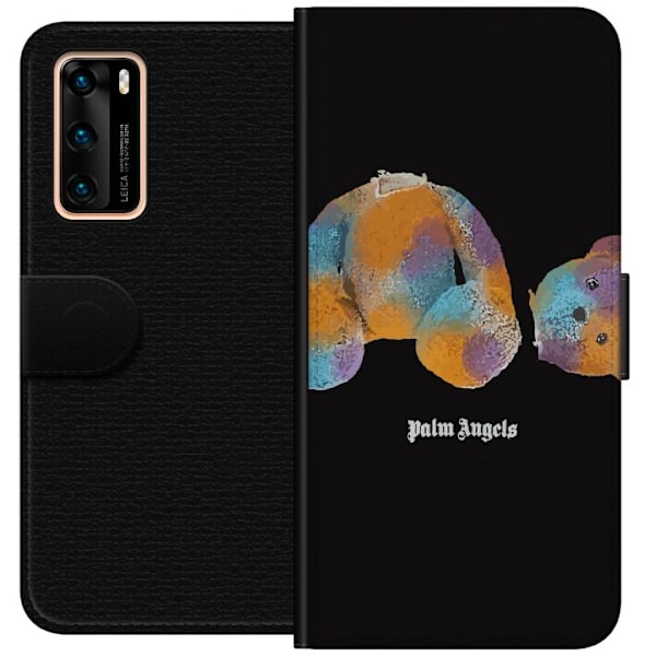 Huawei P40 Lompakkokotelo Teddy Palm Angels