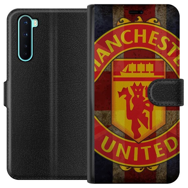 OnePlus Nord Tegnebogsetui Manchester United FC